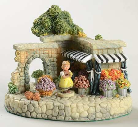 Miniature Hummelscape For Mother - No Box