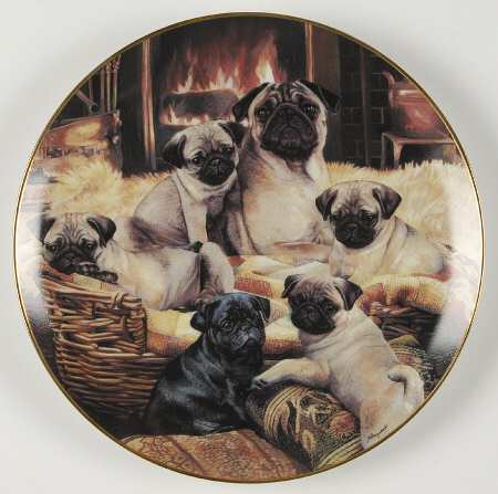 Pug Family Warming Up - No Box