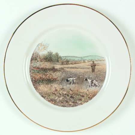 A.B. Frost-Sportsmans Gallery Quail A Dead Stand - No Box