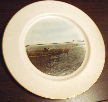 A.B. Frost-Sportsmans Gallery Duck Shooting From A Blind - No Box