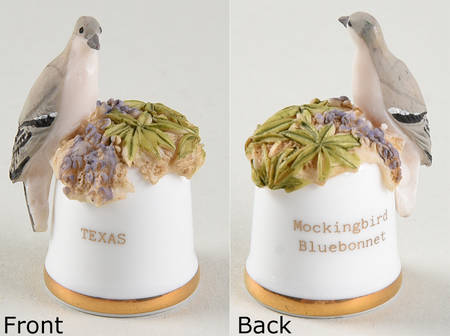 Birds and Flowers of the 50 States Mocking Bird/Blue Bonnet - No Box