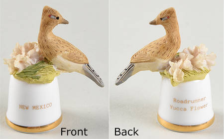 Birds and Flowers of the 50 States Roadrunner/Yucca Flower - No Box
