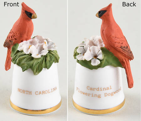 Birds and Flowers of the 50 States Cardinal/Flowering Dogwood - No Box