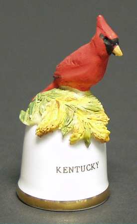 Birds and Flowers of the 50 States Kentucky-Cardinal/Goldenrod - No Box