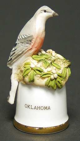 Birds and Flowers of the 50 States Scissor Tailed Flycatcher/Mistletoe - No Box