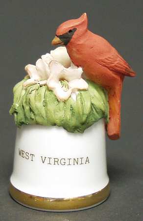 Birds and Flowers of the 50 States Cardinal/Rhododendron - No Box
