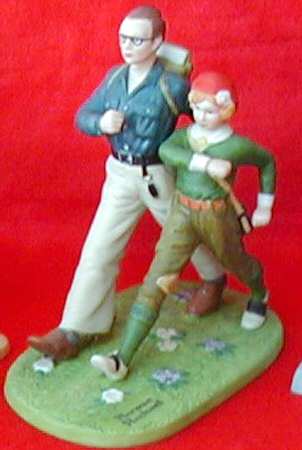 Norman Rockwell Figurines Series 2 Spring - Boxed