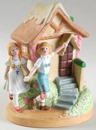 Fairy Tale Figurines Hansel  And Gretel - No Box