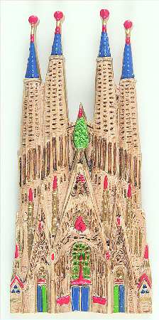 Cathedrals of the World Sagrada Familia - No Box