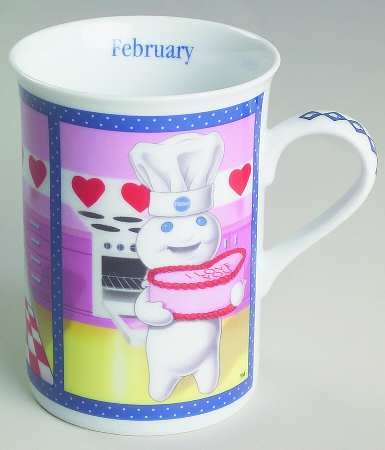 Pillsbury Doughboy Mugs of the Year February-Be My Valentine - No Box