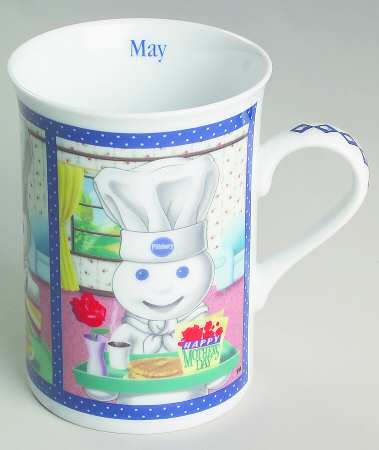 Pillsbury Doughboy Mugs of the Year May-Mother's Day Breakfast - No Box