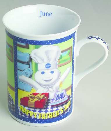 Pillsbury Doughboy Mugs of the Year June-Father's Day Gift - No Box