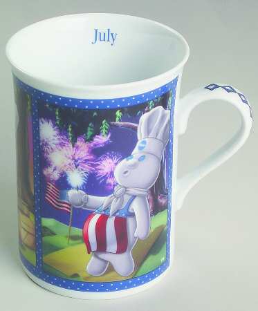 Pillsbury Doughboy Mugs of the Year July-Independence Day Picnic  - No Box