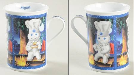 Pillsbury Doughboy Mugs of the Year August-Summer Vacation Treat - No Box