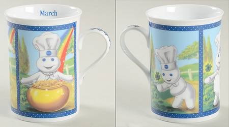 Pillsbury Doughboy Mugs of the Year March-St Patrick's Day Wish - No Box