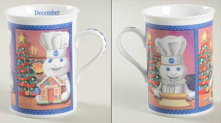 Pillsbury Doughboy Mugs of the Year December-Christmas Eve - No Box