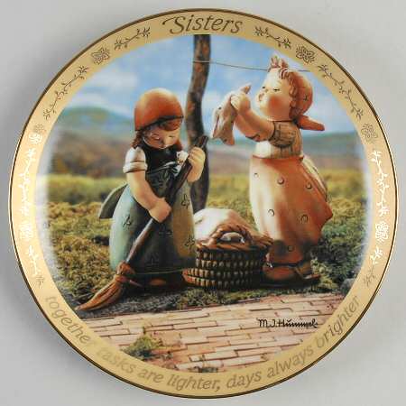 M.I. Hummel Sisters Together, Days Are Always Brighter - No Box