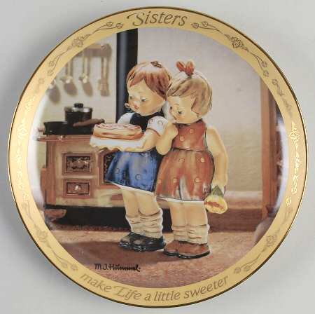M.I. Hummel Sisters Make Life A Little Sweeter - No Box