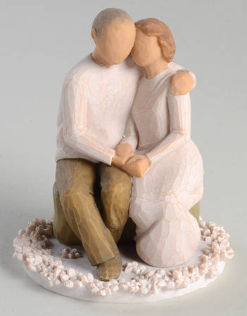 Willow Tree Anniversary Cake Topper - No Box