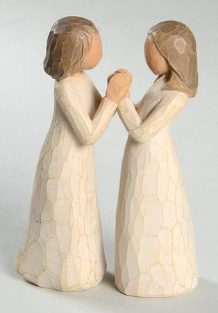 Willow Tree Sisters By Heart - Boxed
