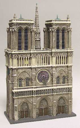 Churches of the World Notre Dame Cathedral, Paris - With Box