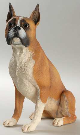 Danbury Mint Figurine Boxer - Boxed