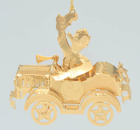 Disney Gold Ornaments Donald Duck - No Box