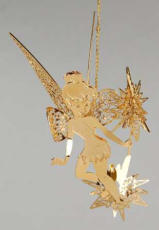 Disney Gold Ornaments by Danbury Mint