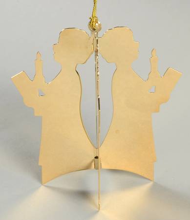 Annual Gold Christmas Ornaments Choirboy - No Box