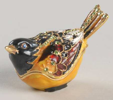 Bejeweled Collection Yellow Warbler - Boxed