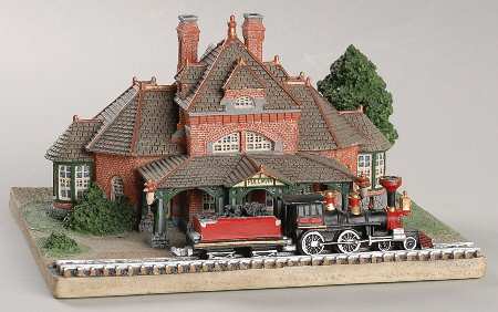 Americas Historic Railroad Stations Illinois Pullman Station - No Box