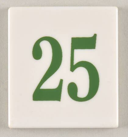 John Deere Perpetual Calendar #25 Tile - No Box