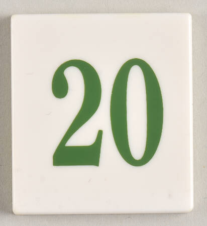 John Deere Perpetual Calendar #20 Tile - No Box