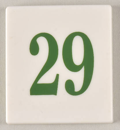 John Deere Perpetual Calendar #29 Tile - No Box
