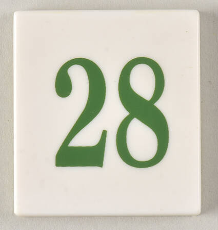 John Deere Perpetual Calendar #28 Tile - No Box