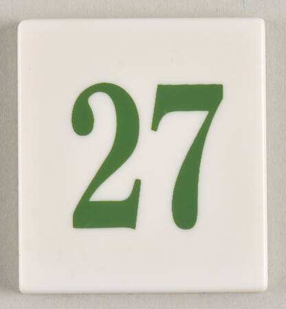 John Deere Perpetual Calendar #27 Tile - No Box