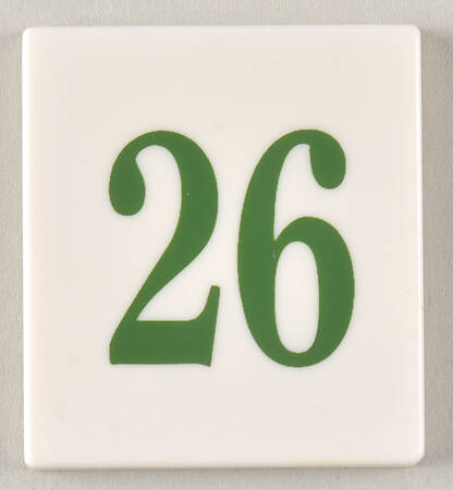 John Deere Perpetual Calendar #26 Tile - No Box
