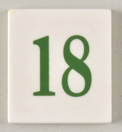 John Deere Perpetual Calendar #18 Tile - No Box