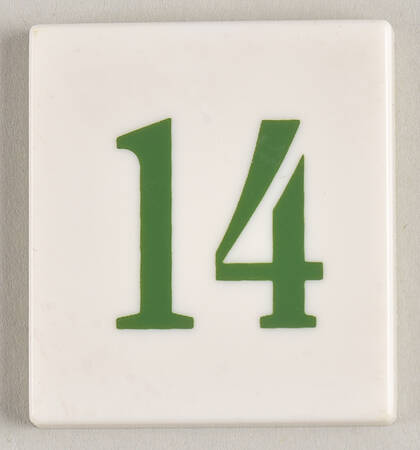 John Deere Perpetual Calendar #14 Tile - No Box