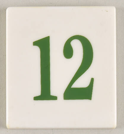 John Deere Perpetual Calendar #12 Tile - No Box