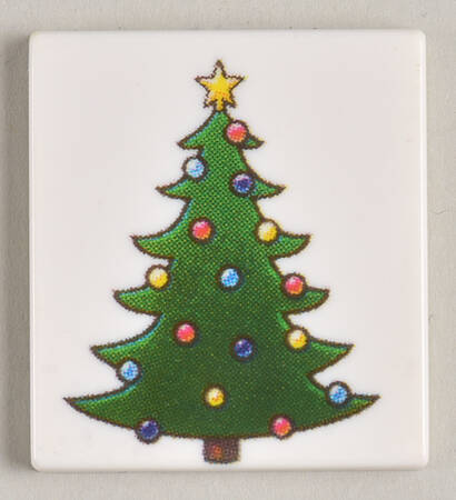 John Deere Perpetual Calendar Christmas Tile - No Box