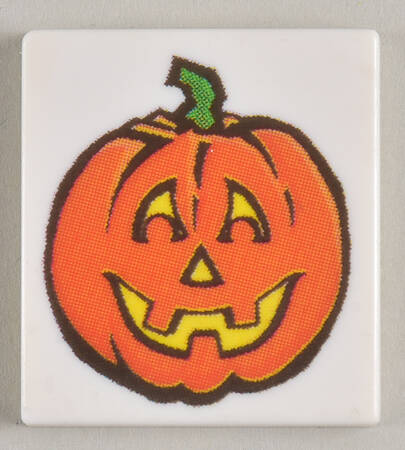 John Deere Perpetual Calendar Halloween Tile - No Box