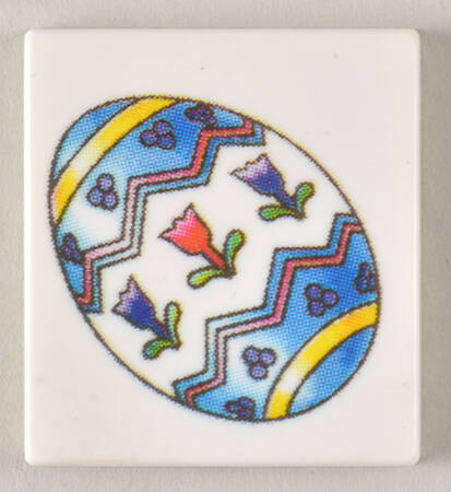 John Deere Perpetual Calendar Easter Tile - No Box