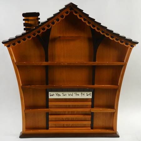 Boyds Bear Calendar Perpetual Wooden Display Rack - Display Rack Wood