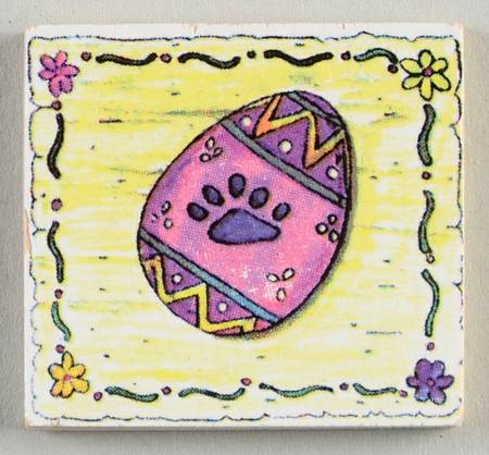 Boyds Bear Calendar Perpetual Easter Tile - No Box