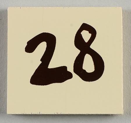Boyds Bear Calendar Perpetual #28 Tile - No Box
