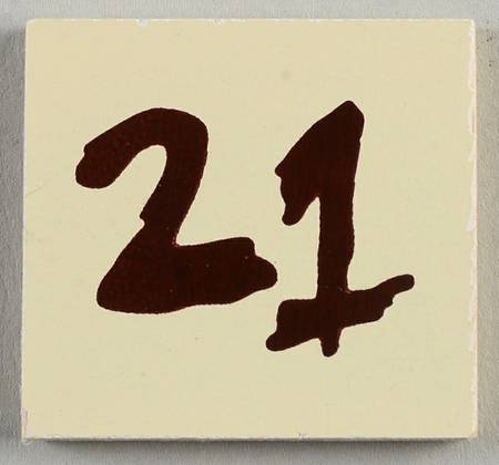 Boyds Bear Calendar Perpetual #21 Tile - No Box