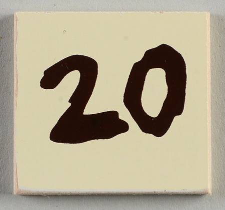 Boyds Bear Calendar Perpetual #20 Tile - No Box