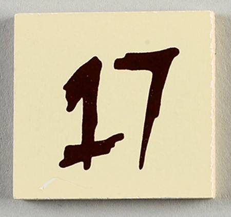 Boyds Bear Calendar Perpetual #17 Tile - No Box