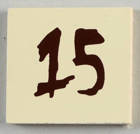 Boyds Bear Calendar Perpetual #15 Tile - No Box